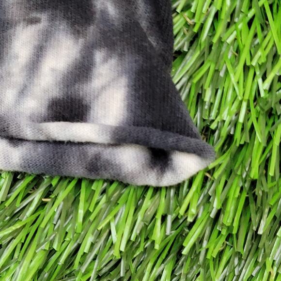 Aaliyah Cropped Shirt Womens Large 21x18 Black Pop - Picture 11 of 11